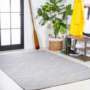 Ethan Modern Flatweave Solid Area Rug